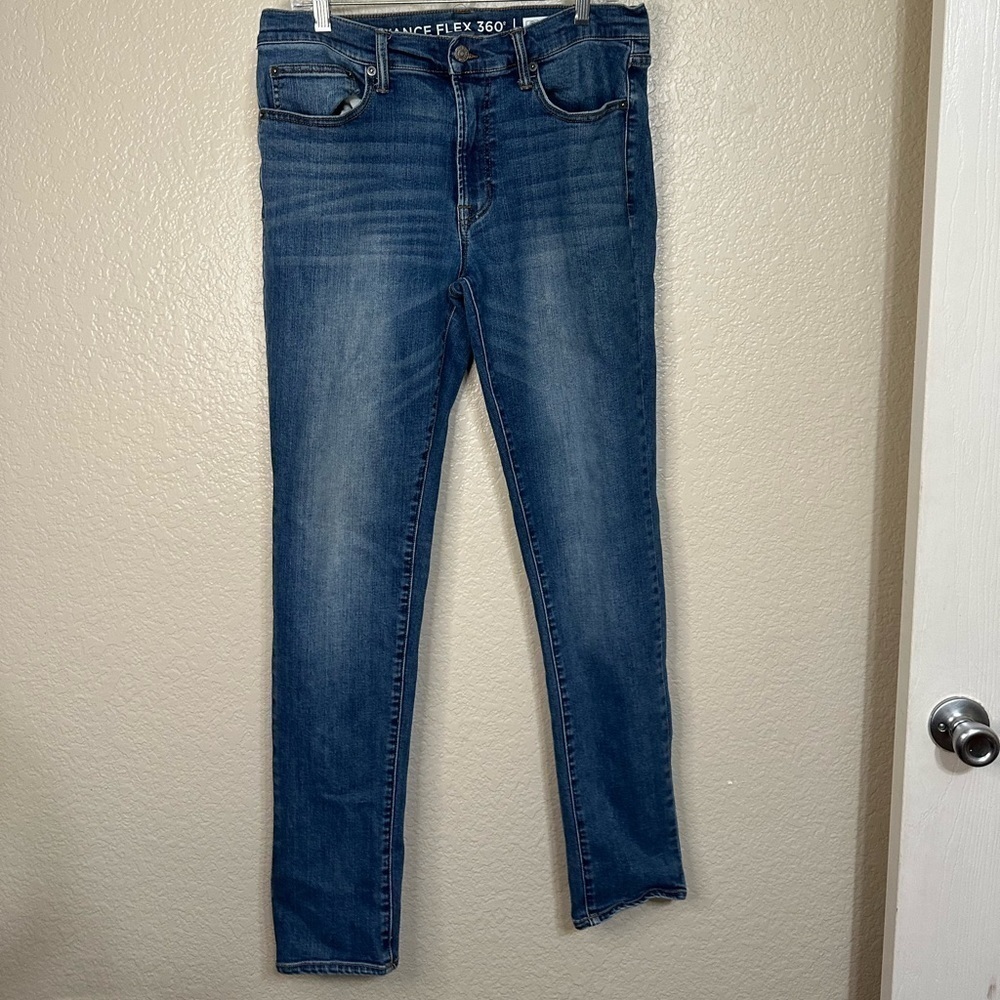 Arizona men’s jeans 32W X 34L slim 3 pair total all straight leg EUC casual